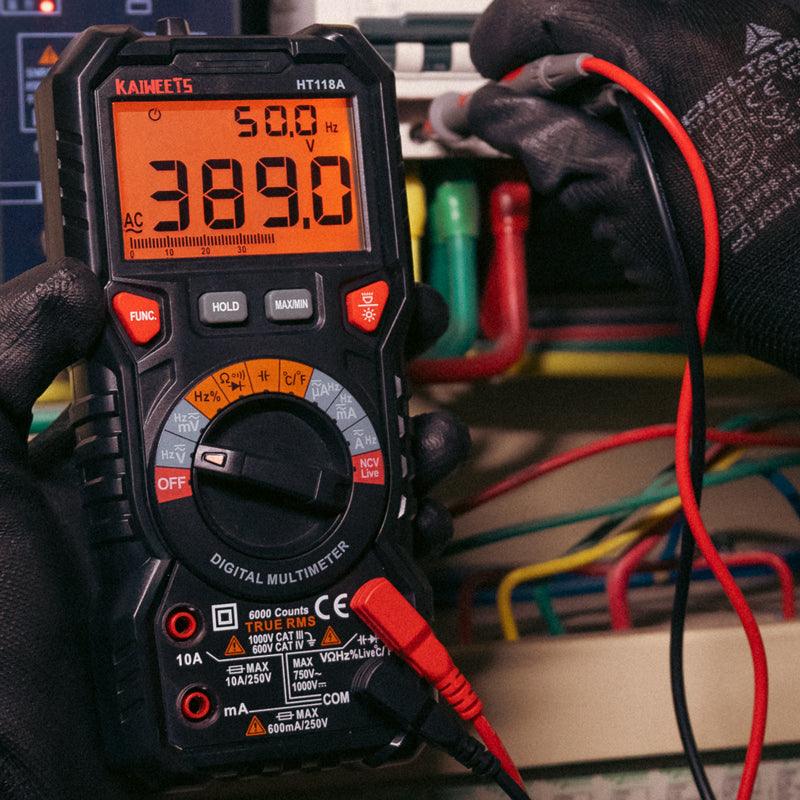 How to Measure Voltage with a Multimeter at Home