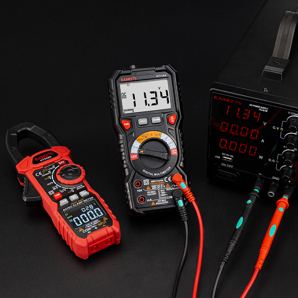 Professionele digitale multimeter, YIQIYIBO multimeter TRMS 9999 rekeningen, handmatig bereik, voltmeter, meting van AC/DC-spanning, AC/DC-spanning, weerstand, diodes, triode, continuïteit, capaciteit Professionele digitale multimeter, YIQIYIBO multimeter TRMS 9999 rekeningen, handmatig bereik, voltmeter, meting van AC/DC-spanning, AC/DC-spanning, weerstand, diodes, triode, continuïteit, capaciteit
