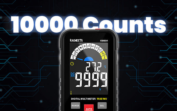 10000 counts multimeter