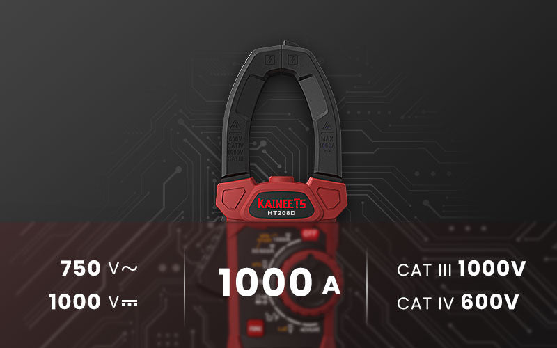 kaiweets ht208d clamp meter