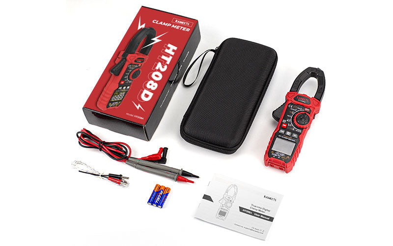 kaiweets ht208d inrush clamp meter kit
