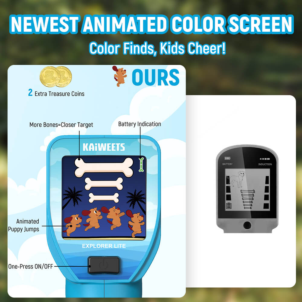 KAIWEETS EXPLORER LITE Kids Metal Detector