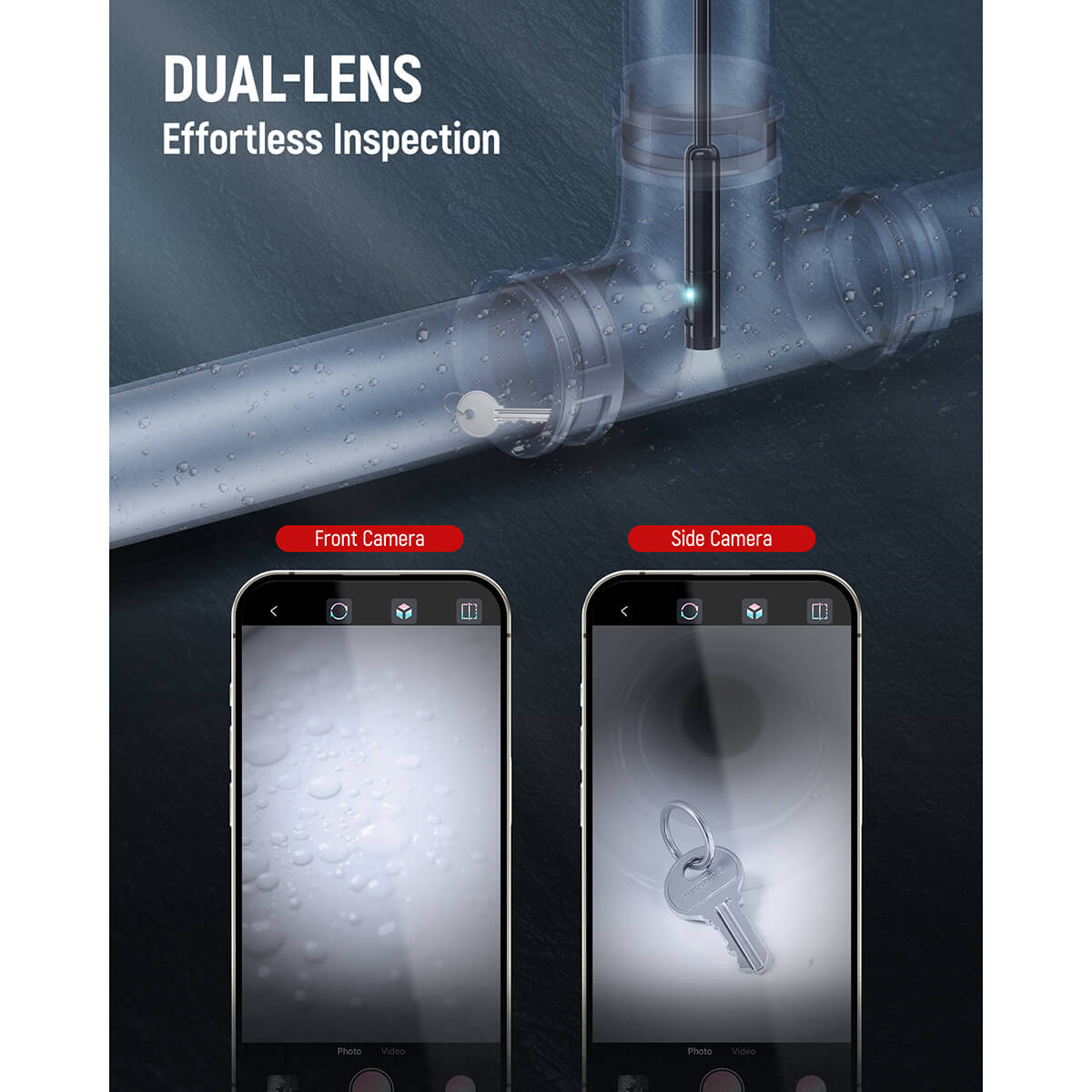 KAIWEETS KBM01 1920P Endoscope Camera