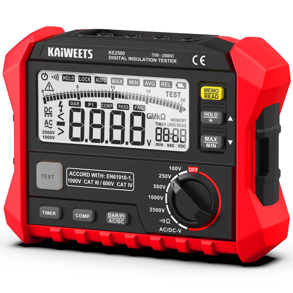 KAIWEETS KE2500 Insulation Resistance Tester