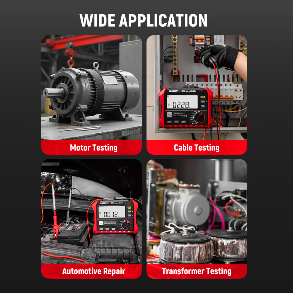 KAIWEETS KE2500 Insulation Resistance Tester