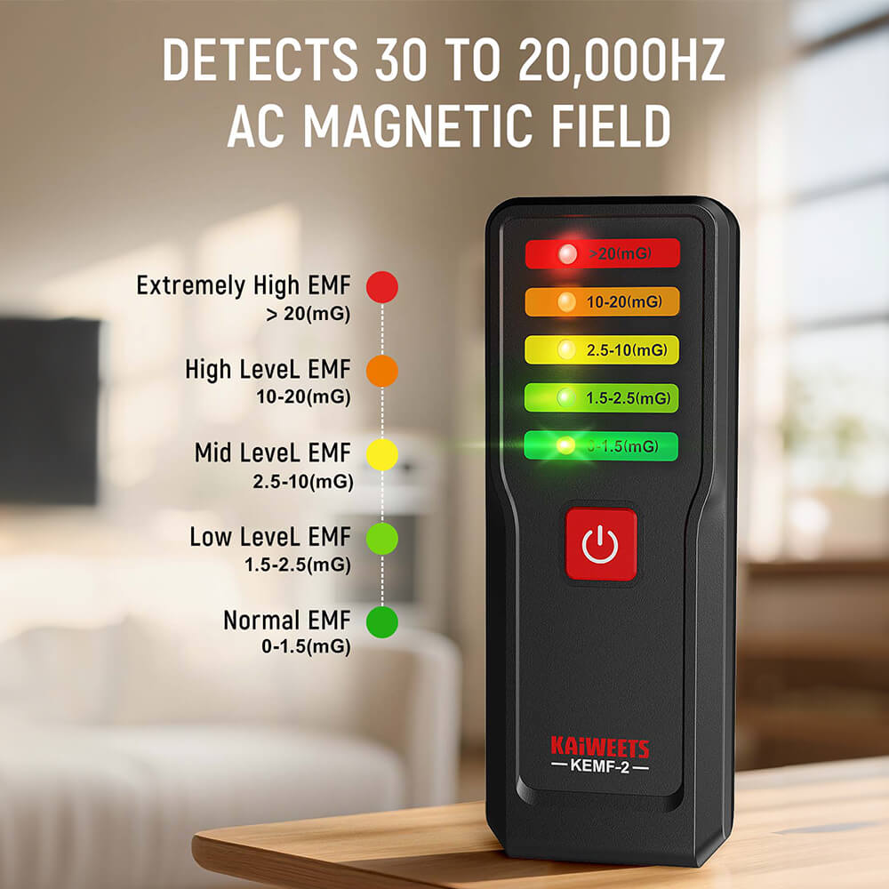 KAIWEETS KEMF-2 Magnetic Field EMF Meter