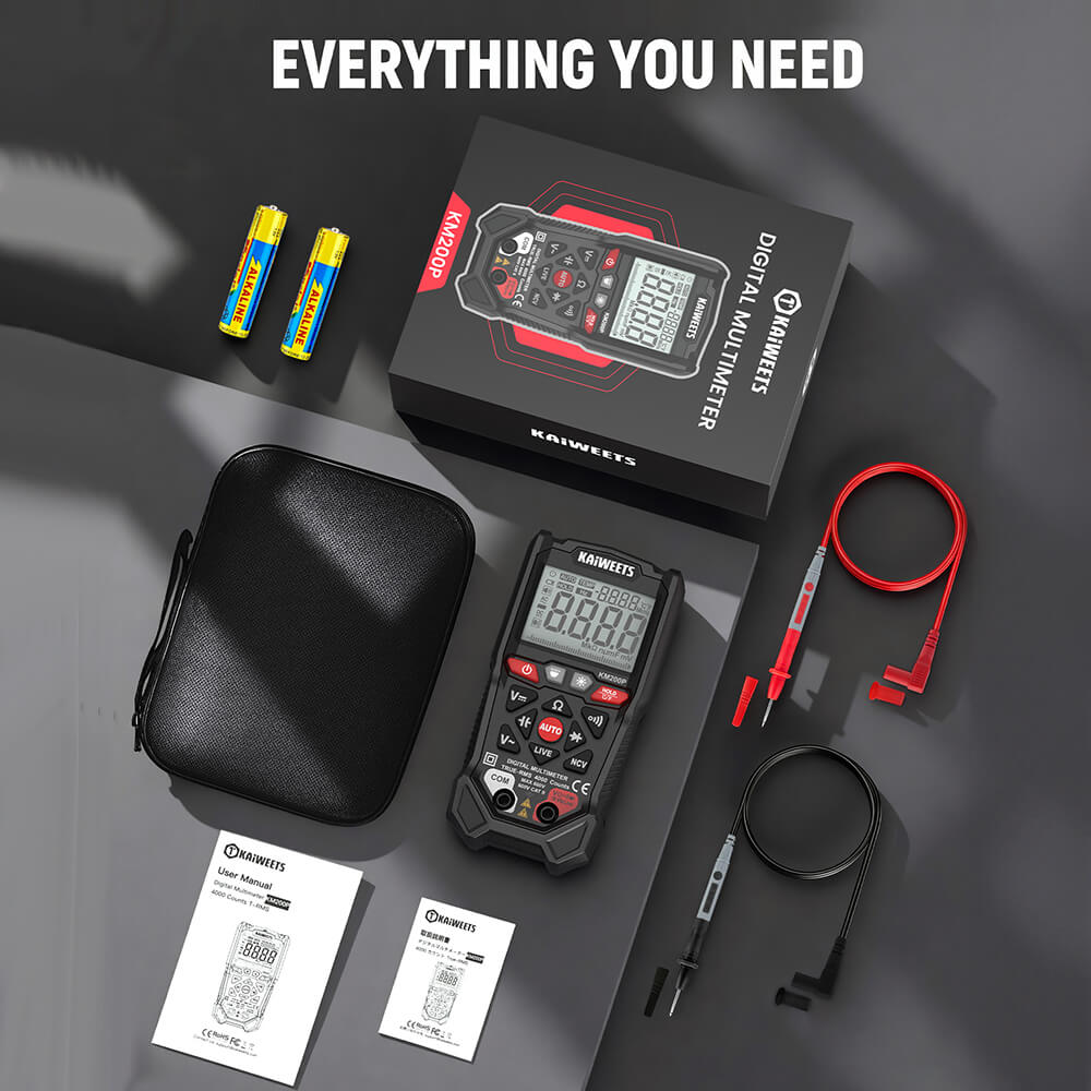 KAIWEETS KM200P Digital Multimeter