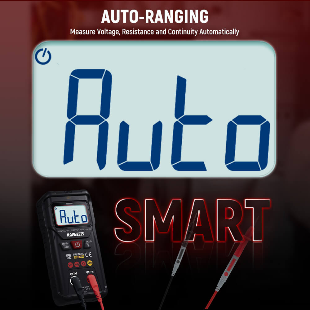 KAIWEETS KM200s True-RMS Smart Digital Multimeter