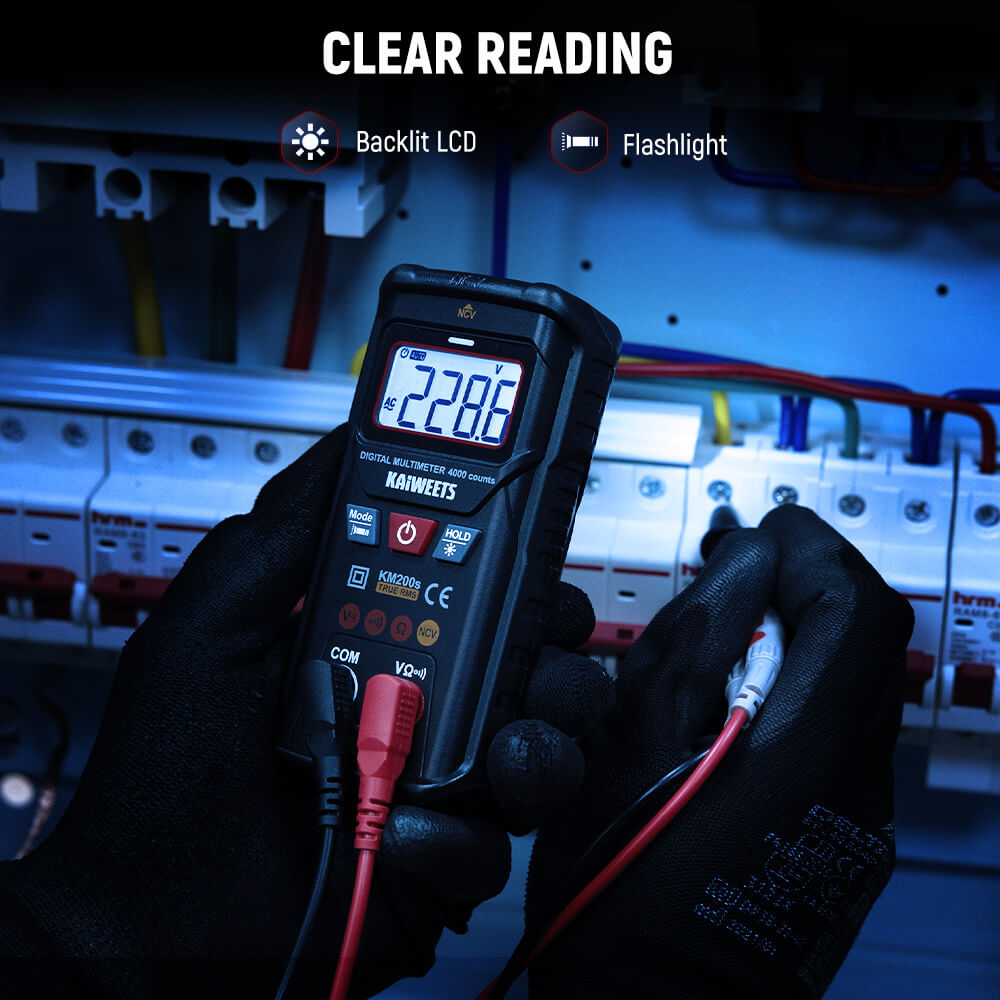 KAIWEETS KM200s True-RMS Smart Digital Multimeter