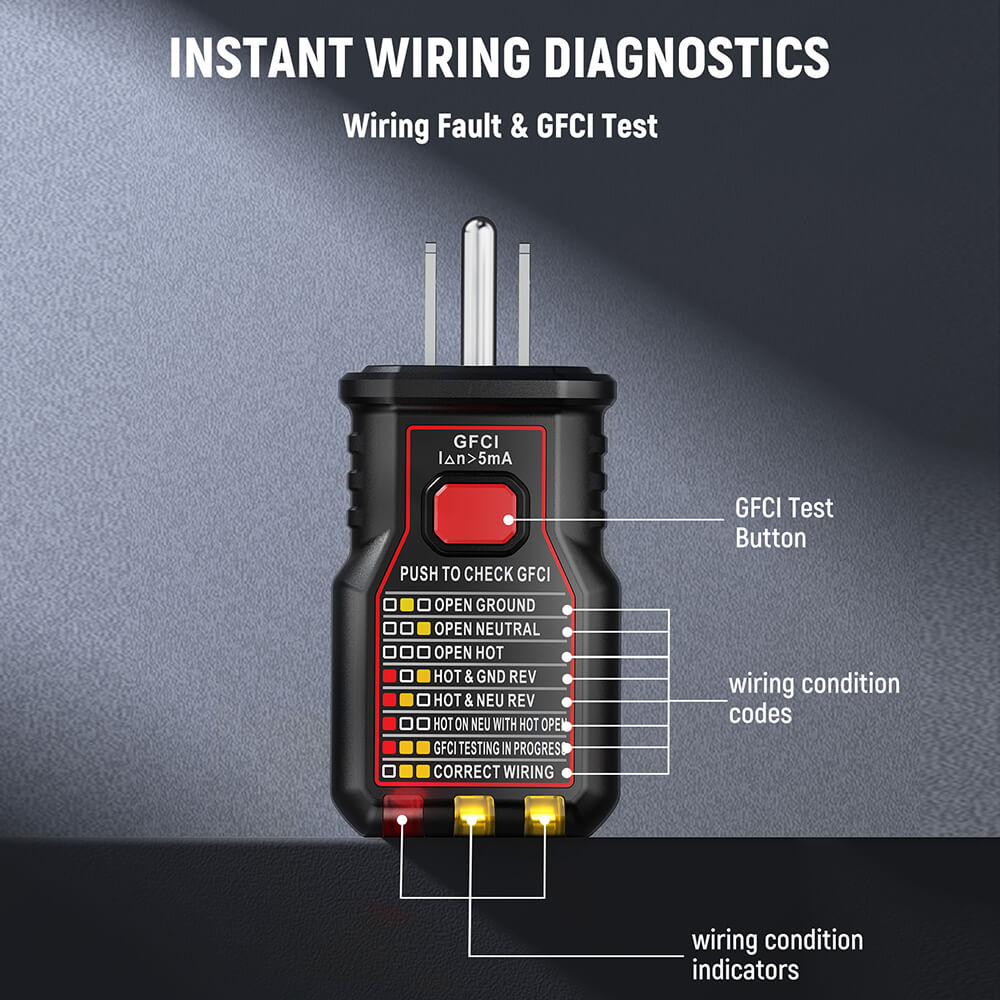 KAIWEETS KT303P Circuit Breaker Finder