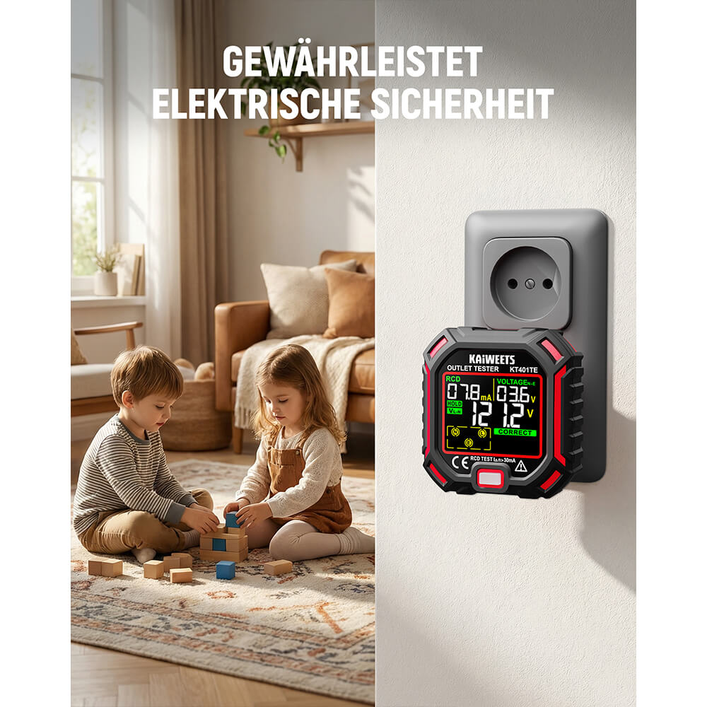 KAIWEETS KT401TE Socket Tester