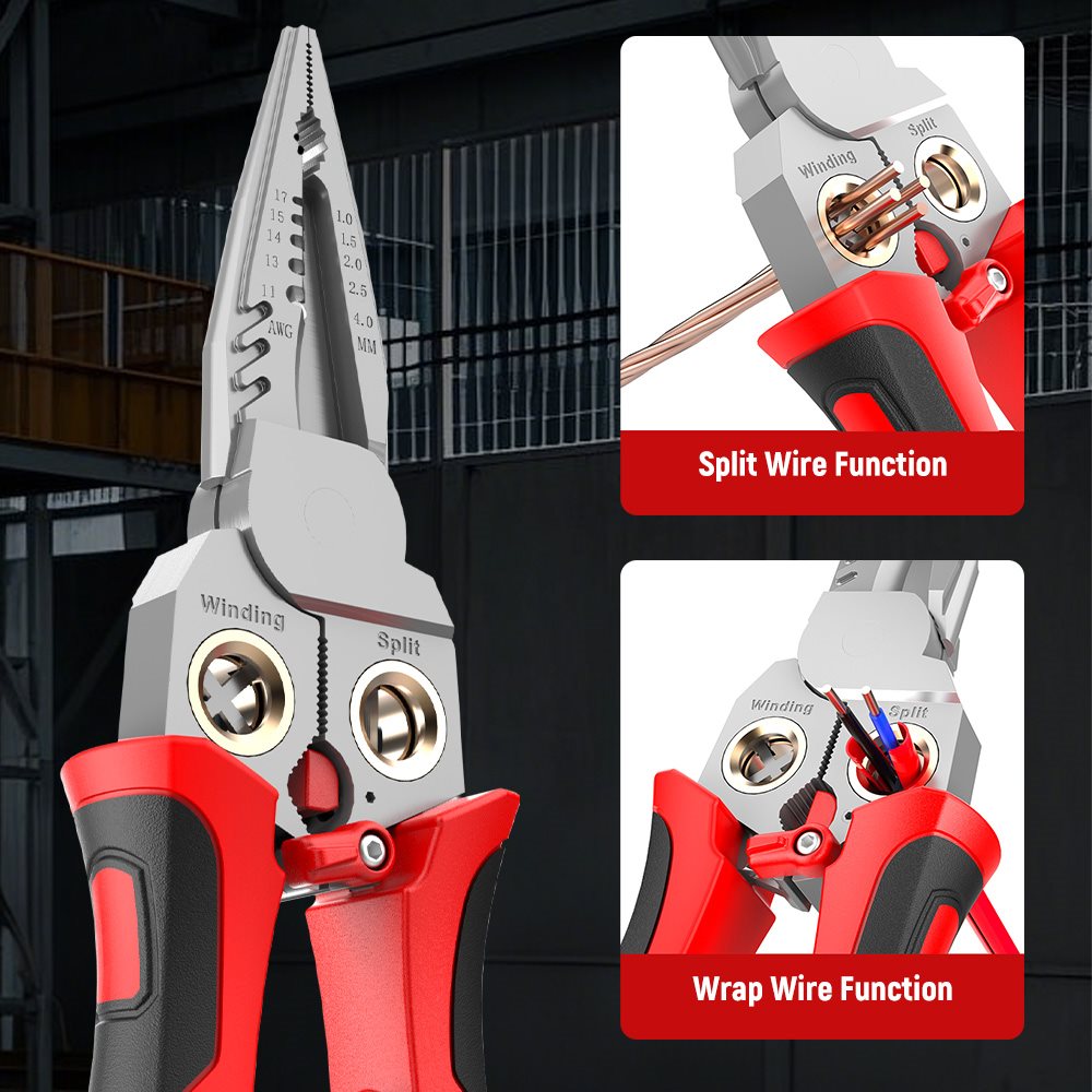 KAIWEETS KWS-122 9-in-1 Rechargeable Wire Stripper