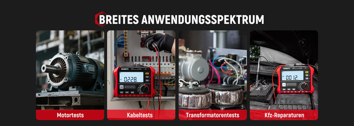 KAIWEETS KE2500 Isolationswiderstandspr�fger�t-17