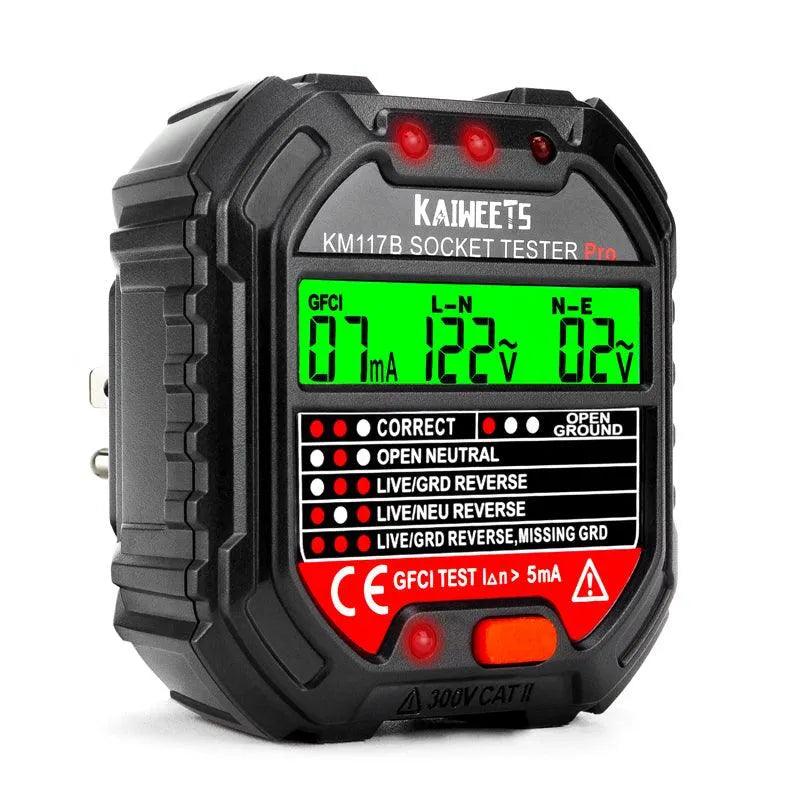 KAIWEETS KM117B GFCI Socket Tester - Kaiweets