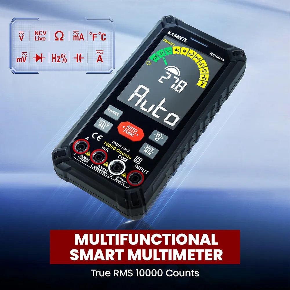 KM601S 10000 Counts smart multifunction digital multimeter