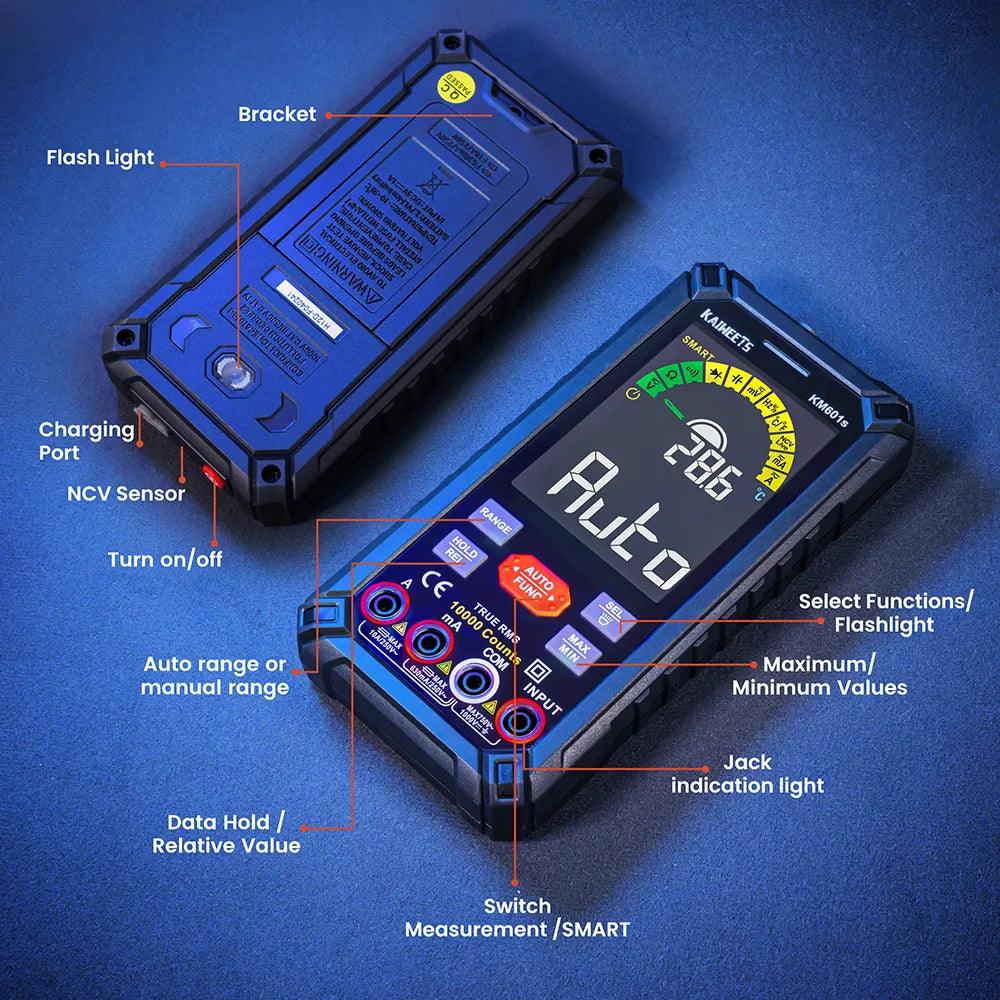 Product structure of KM601S Smart Digital Multimeter(DMM)