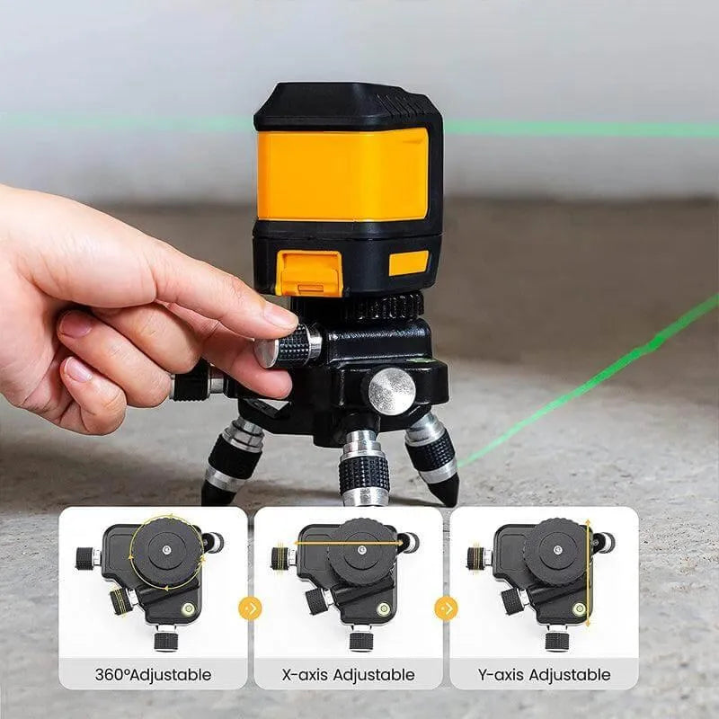 KAIWEETS KT-200P Micro-adjust 360-Degree Rotating Laser Level Tripod - Kaiweets