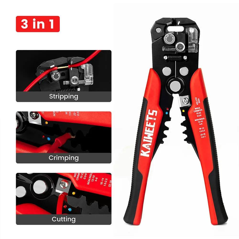 KAIWEETS KWS-302 Multifunctional Wire Stripper Kit - Kaiweets