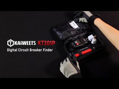 KAIWEETS KT301P Circuit Breaker Finder introduction video