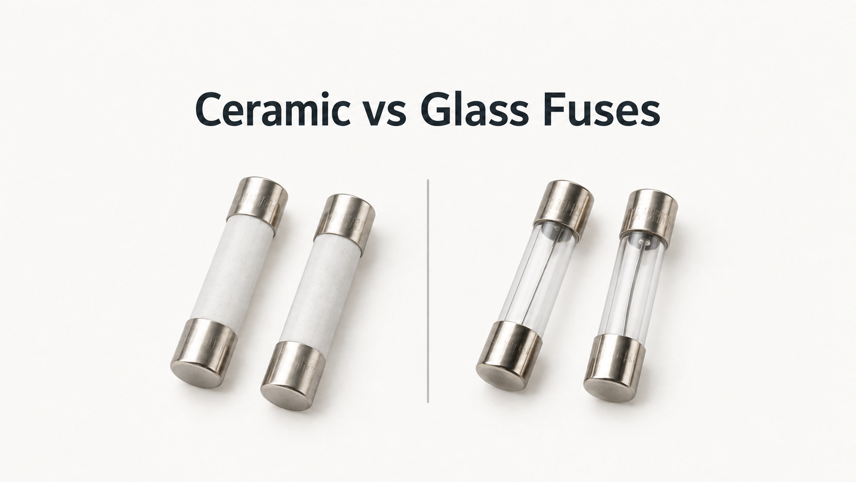 ceramic vs glass fuses