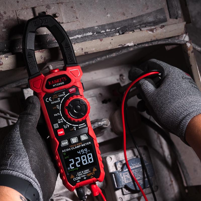 How to Use A Digital Clamp Meter to Measure Voltage - Kaiweets