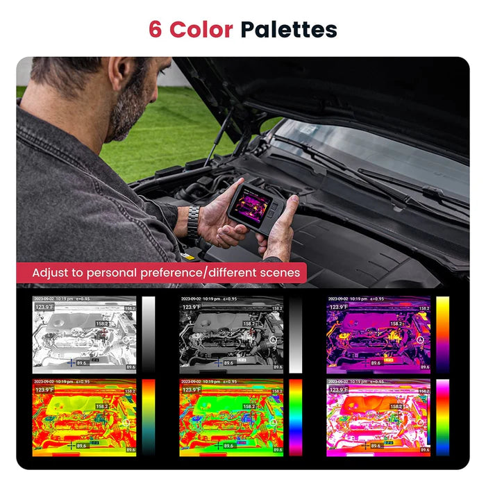 KTI-K01 thermal imager with 6 color palettes
