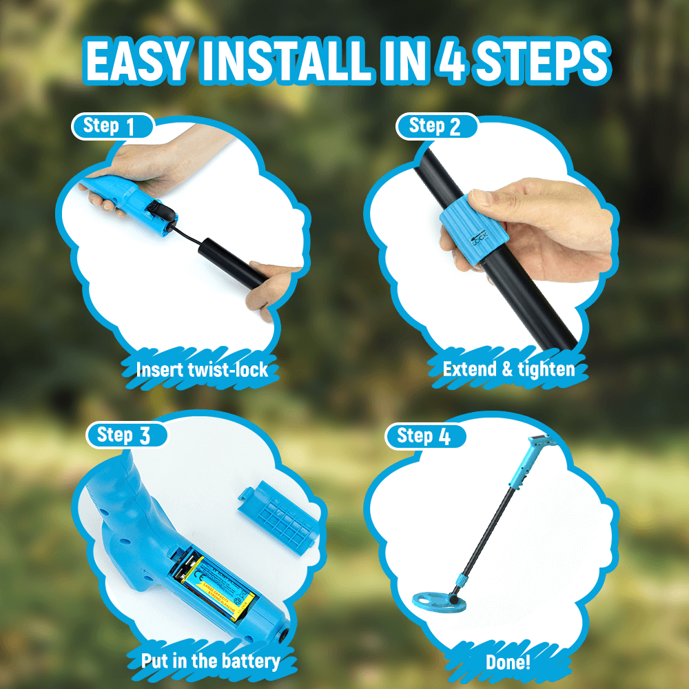 KAIWEETS EXPLORER LITE Kids Metal Detector