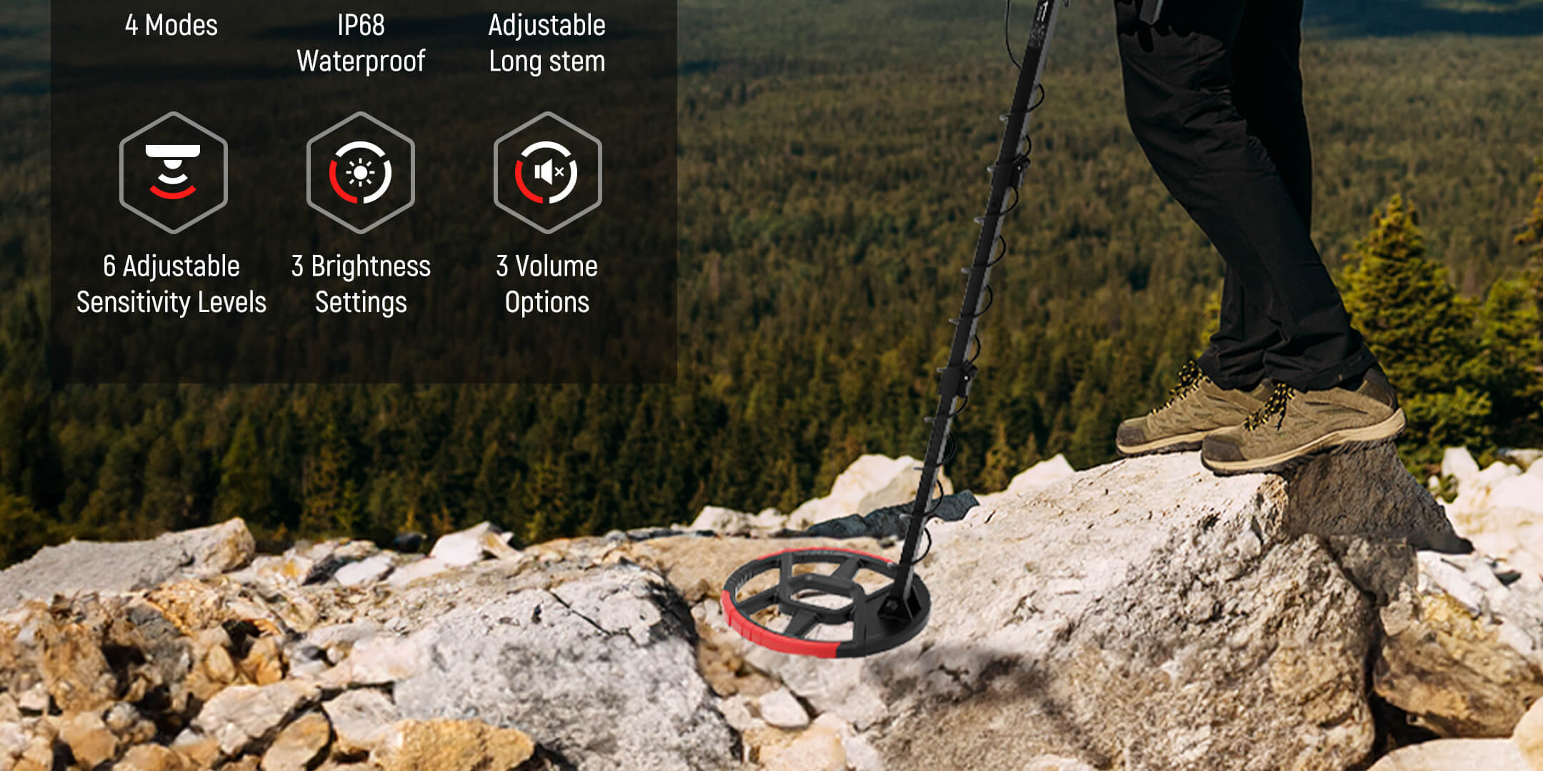 KAIWEETS EXPLORER X Ⅱ Metal Detector A+