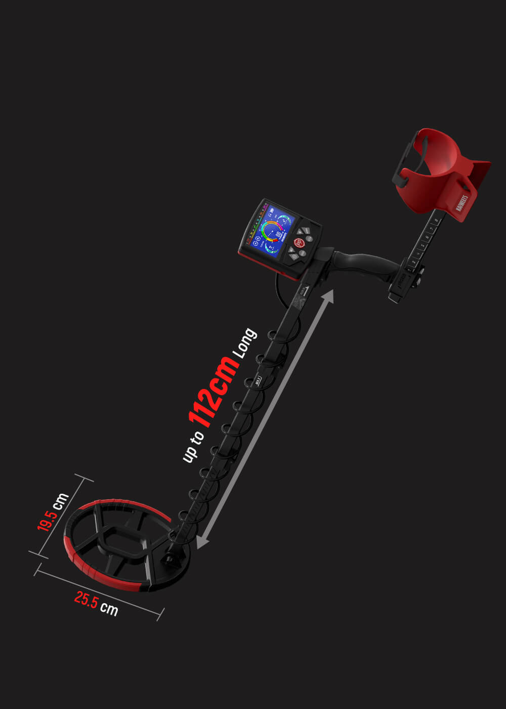 KAIWEETS EXPLORER X Ⅱ Metal Detector A+ phone