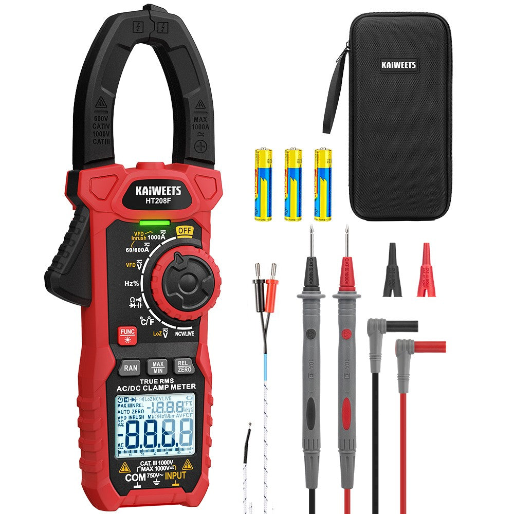 KAIWEETS HT208F Inrush Digital Clamp Meter