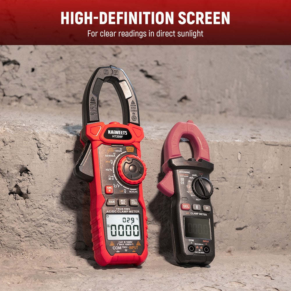 KAIWEETS HT208F Inrush Digital Clamp Meter