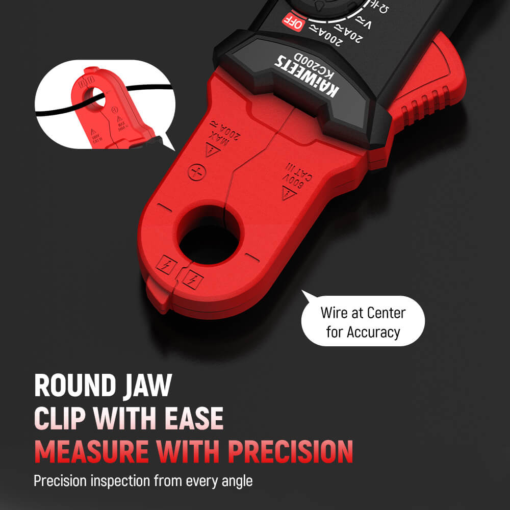 KAIWEETS KC200D Digital Clamp Meter