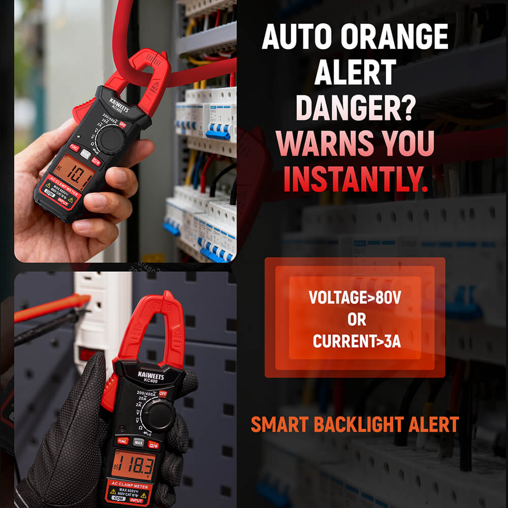KAIWEETS KC400 Digital Clamp Meter