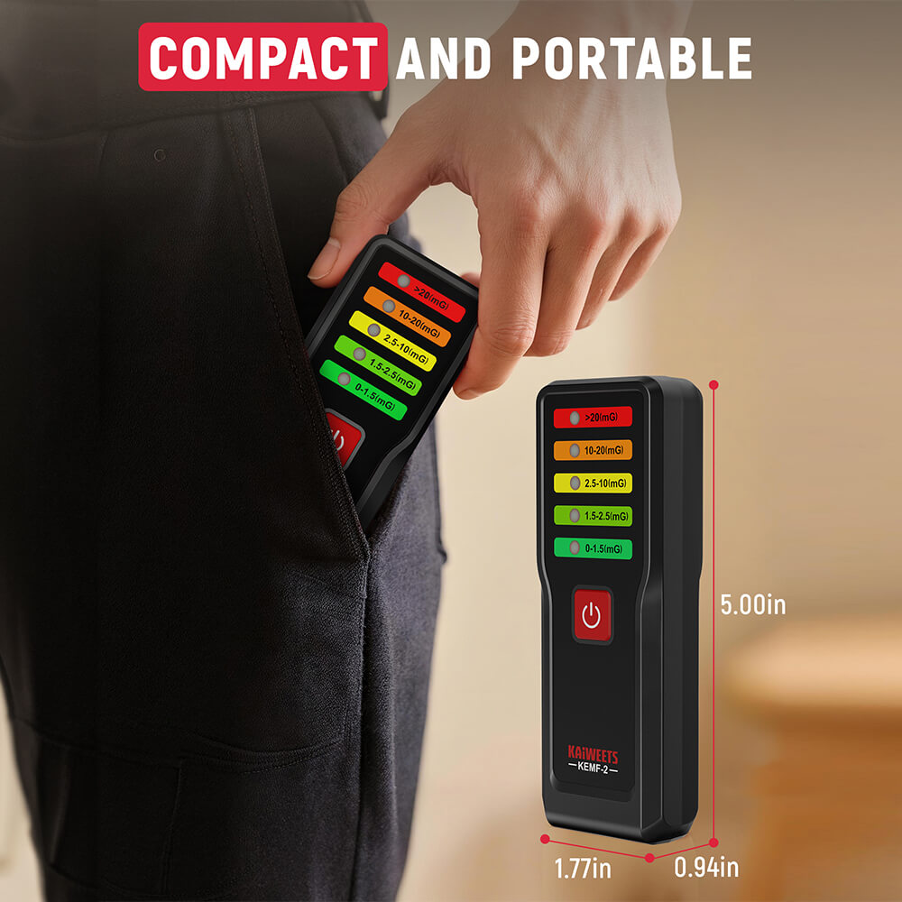 KAIWEETS KEMF-2 Magnetic Field EMF Meter