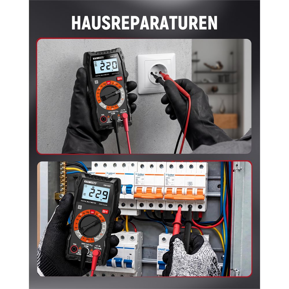 KAIWEETS KM100P Digital Multimeter