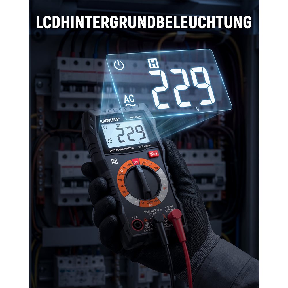 KAIWEETS KM100P Digital Multimeter