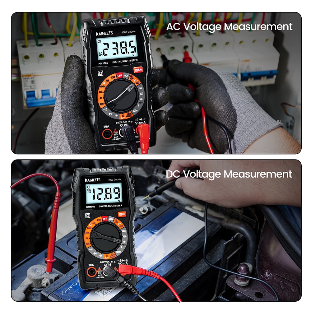 KM100S-Digital-Multimeter-for-ACDC-Voltage-4000-Counts