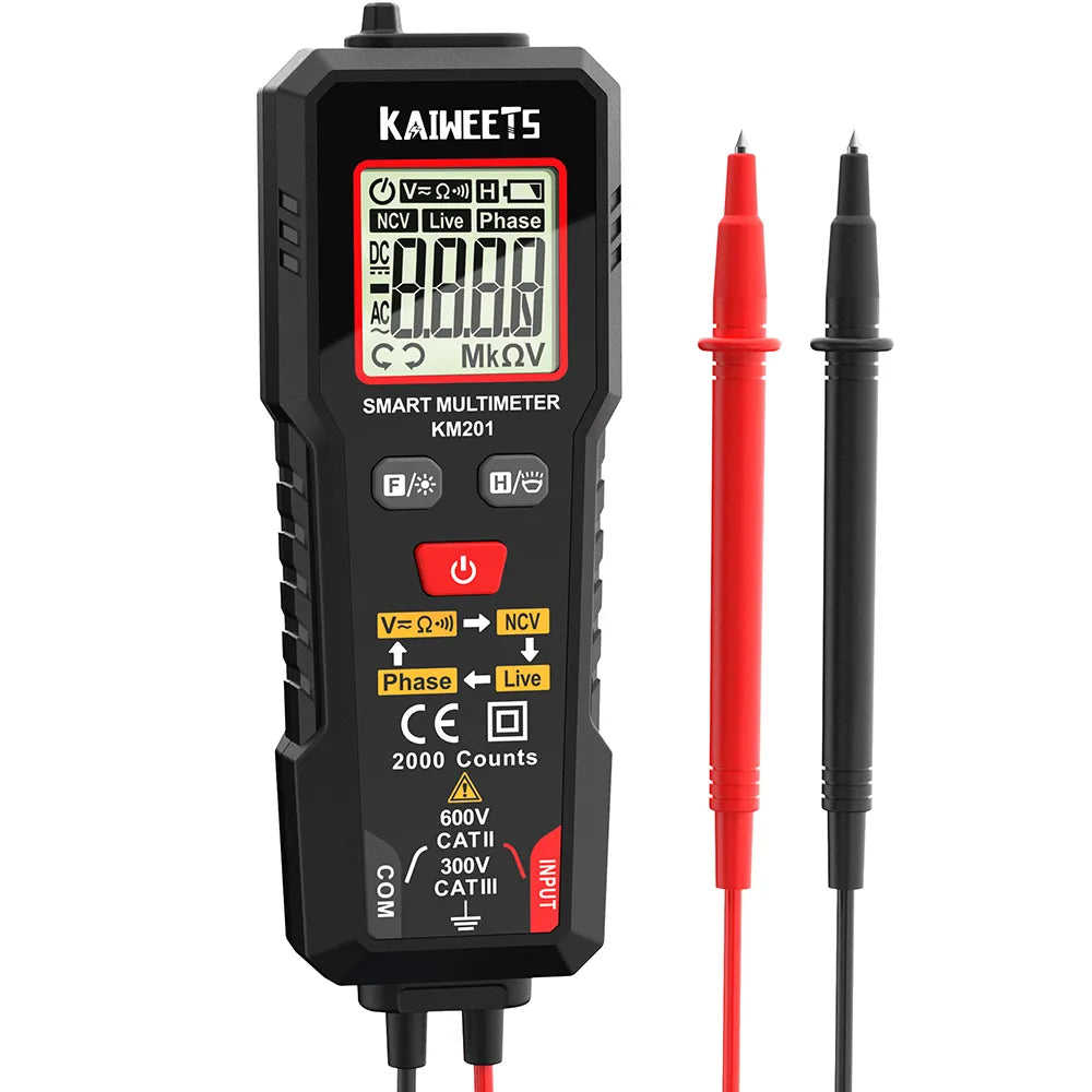 KAIWEETS-KM201-Digital-Multimeter-2000-Counts-True-RMS