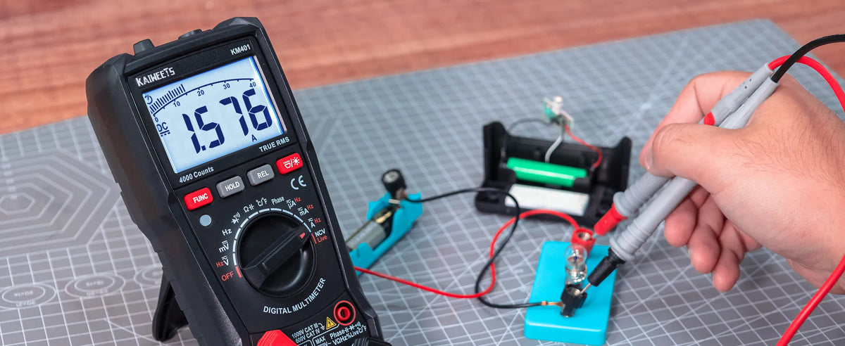 KAIWEETS KM401 Digital Multimeter Counts True RMS A