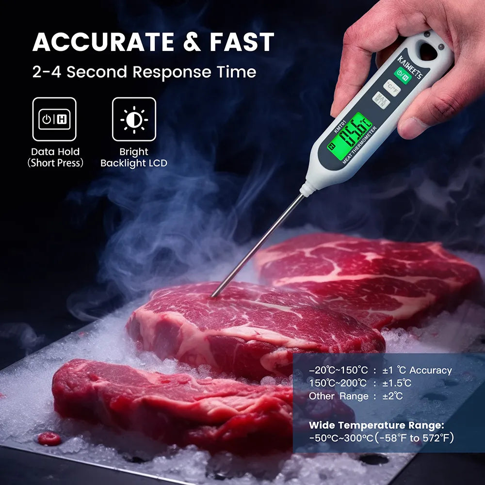 KAIWEETS KMT02 Meat Waterproof Instant Read Thermometer Digital