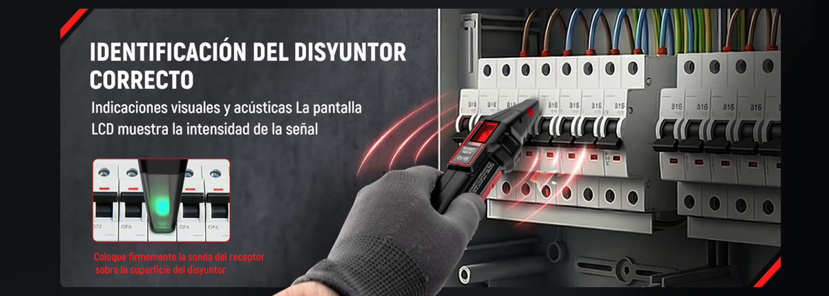 KAIWEETS KT301E Circuit Breaker Finder Kit A ES