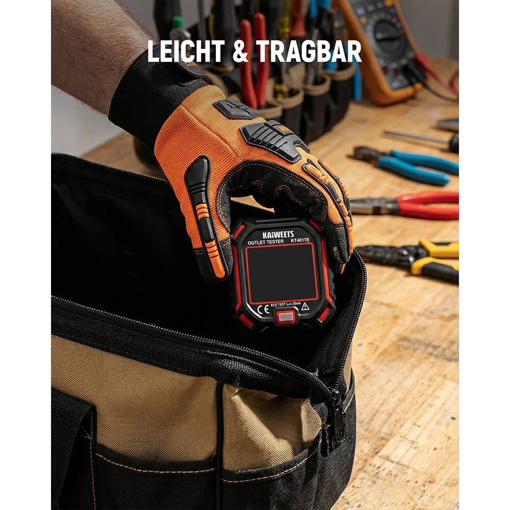 KAIWEETS KT401TE Socket Tester