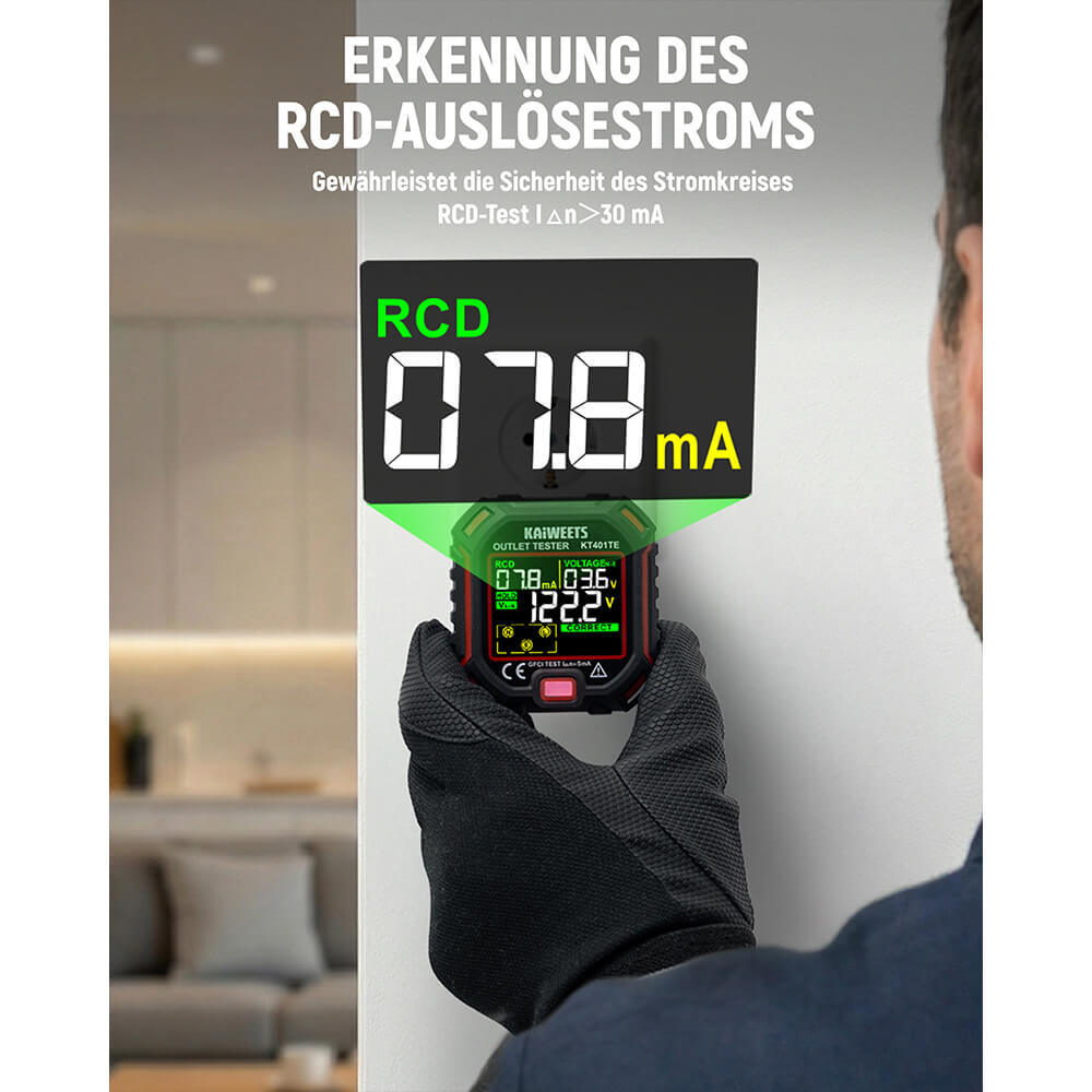 KAIWEETS KT401TE Socket Tester