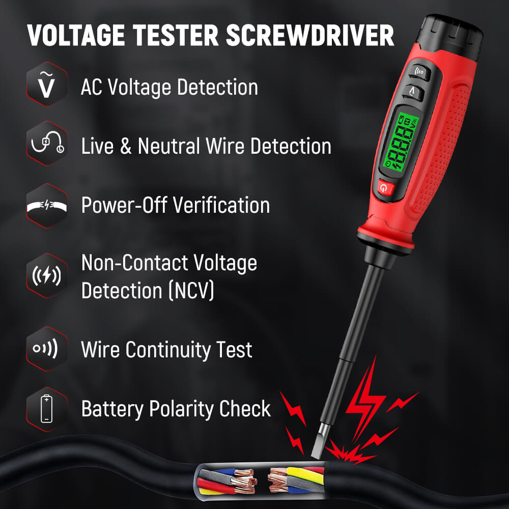 KAIWEETS KTS02 2-in-1 Voltage Tester Screwdriver