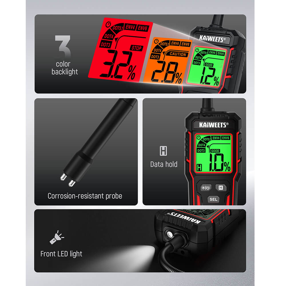 KAIWEETS KVBF03 Brake Fluid Tester