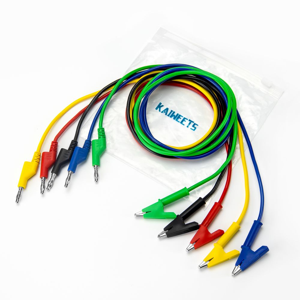 KAIWEETS KET08 Digital Multimeter Probe Soft Wire Needle Tip Universal Test Leads