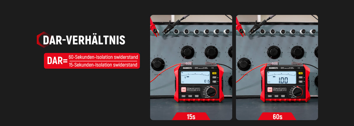 KAIWEETS KE2500 Isolationswiderstandspr�fger�t-7