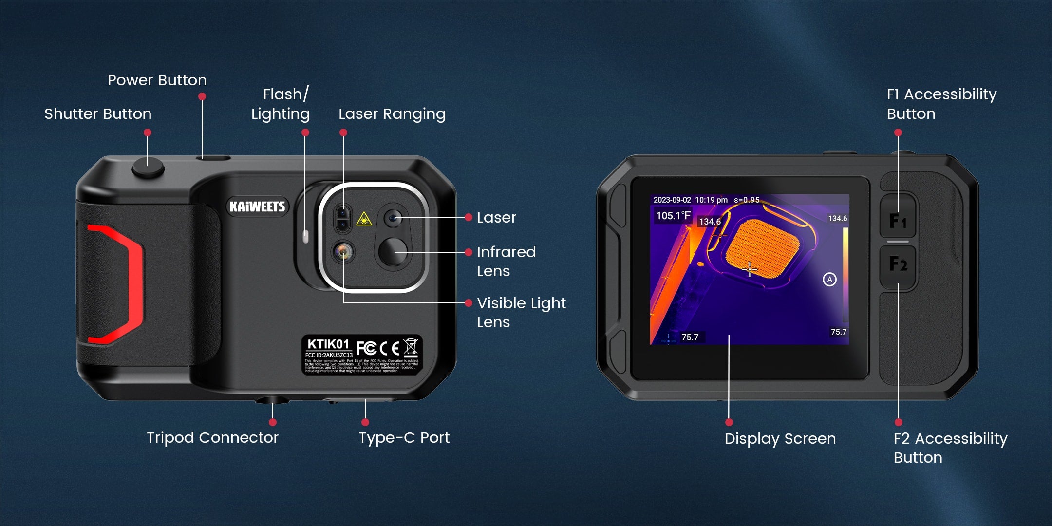 KTI-K01 intelligent thermal imager interface introduction