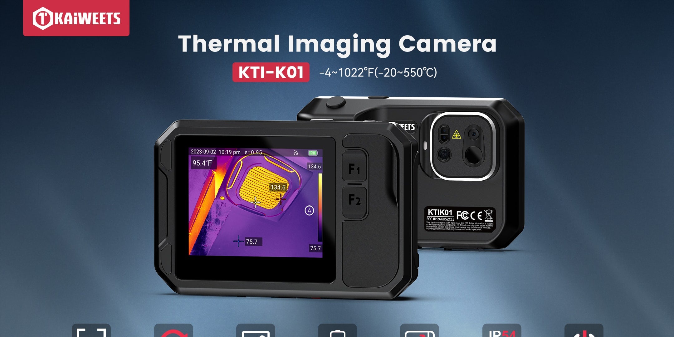 features of KTI-K01 thermal cameras