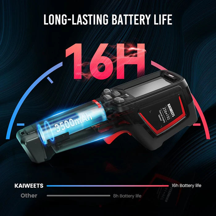3500 mAh ultra-long battery life infrared thermal imaging camera